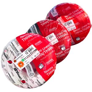 Alambre N.12 AWG Centelsa By Nexans THHN/THWN-2 600V Rollo x 100 Metros Original