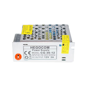 Fuente De Poder Suicheada Metálica 12V 3A