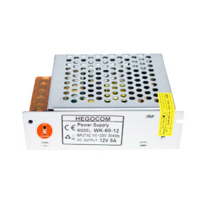 Fuente De Poder Suicheada Metálica 12V 5A