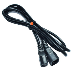 Cable De Poder Extensión C13 A C14 Para PC UPS Servidores De 1.80 Metros