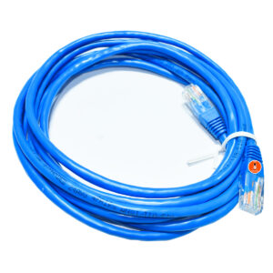 Cable Patch Cord Cat.5E UTP Trenzado 24AWG 4 Pares X 3 Metros