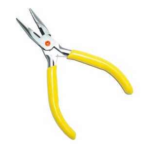 Pinza Punta Larga 4.5" Punta Fina Acero Inoxidable