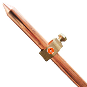 Varilla Polo A Tierra Cobre Sólido 1/2" x 1.50M Certificada